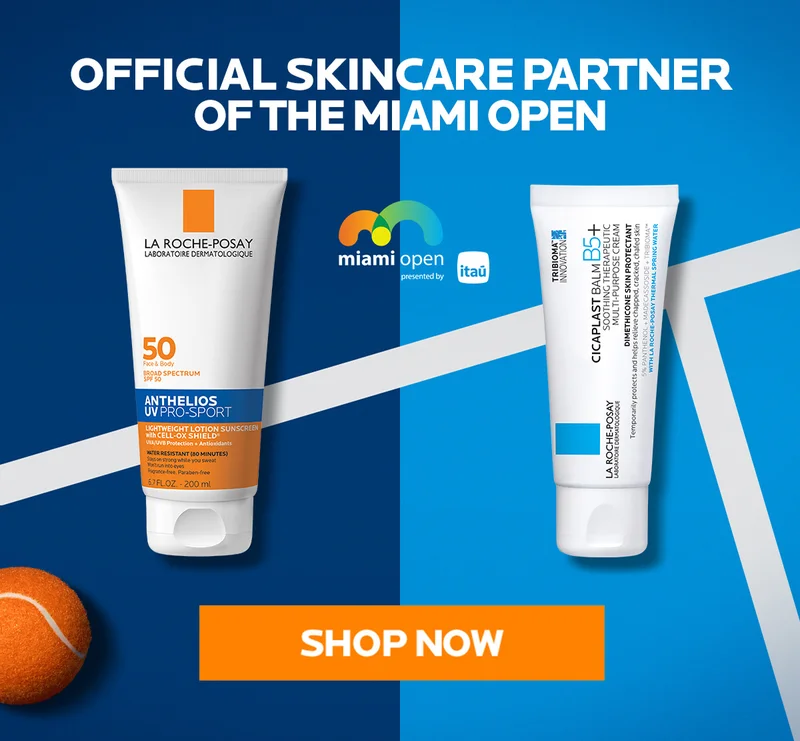 Official Skincare Partner of the Miami Open