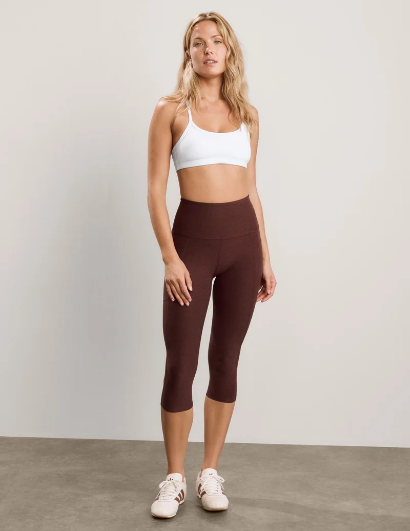 Image of Spacedye™ Out Of Pocket High Waisted Capri Legging 20.5