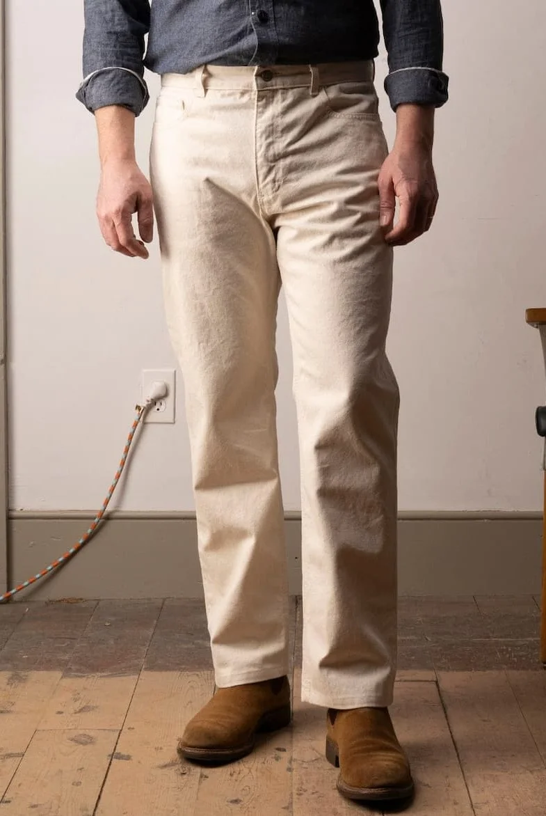Canvas 5-Pocket Pant Mark 2 Undyed