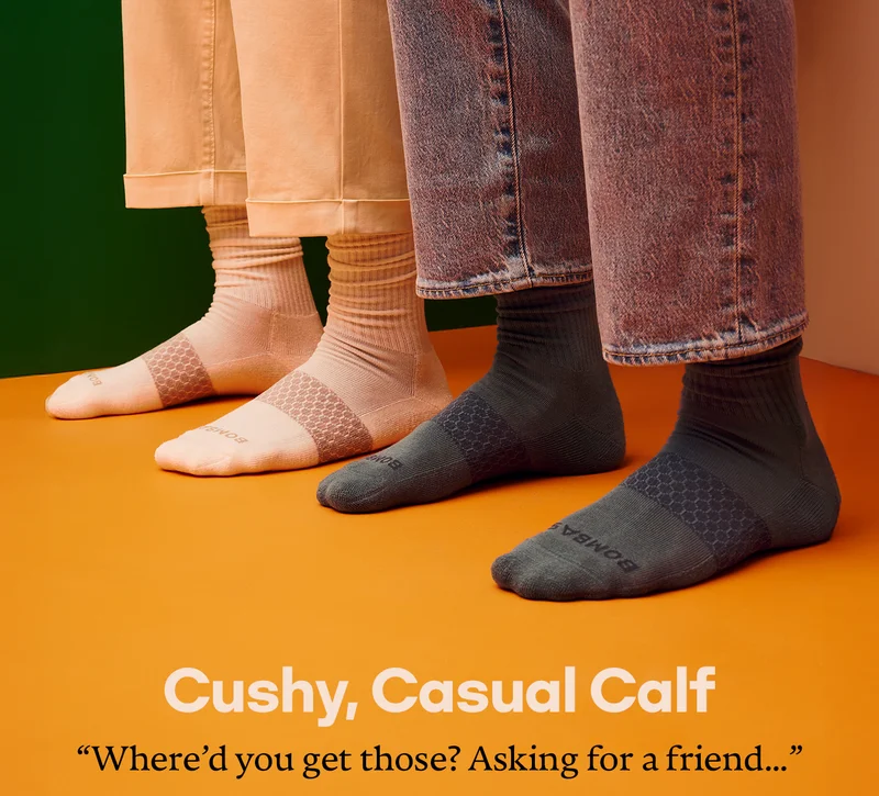 Cushy, Casual Calf | 'Where'd you get those? Asking for a friend...'