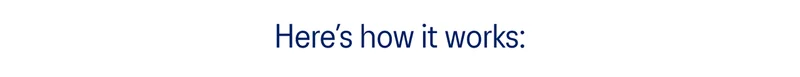 Here's how it works: