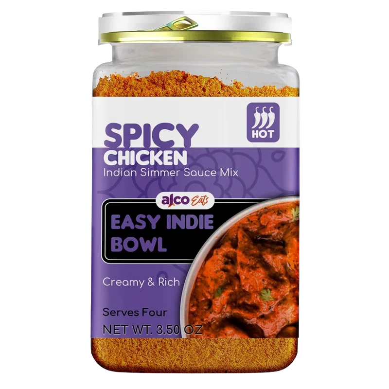 Image of Alcoeats Spicy Chicken Indian Simmer Sauce Mix