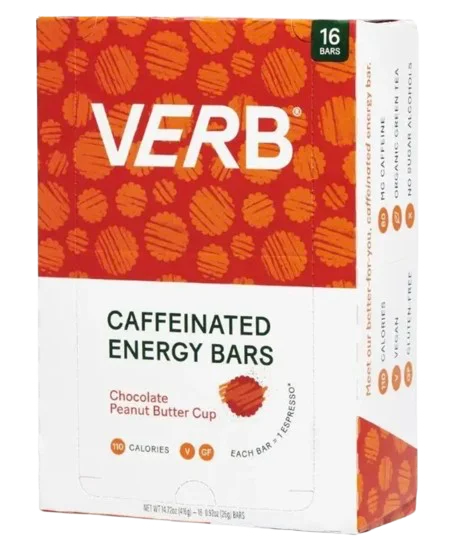 Image of Verb Caffeinated Chocolate Peanut Butter Cup (16 CT)
