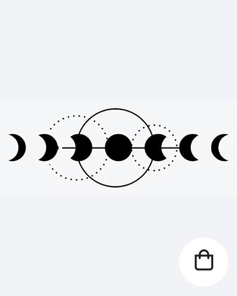 Going Through Phases Tattoo