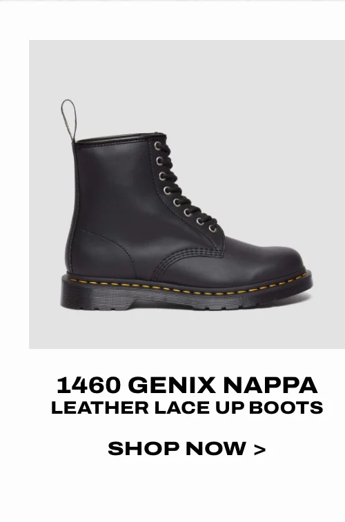 1460 Genix Nappa Leather Lace Up Boots