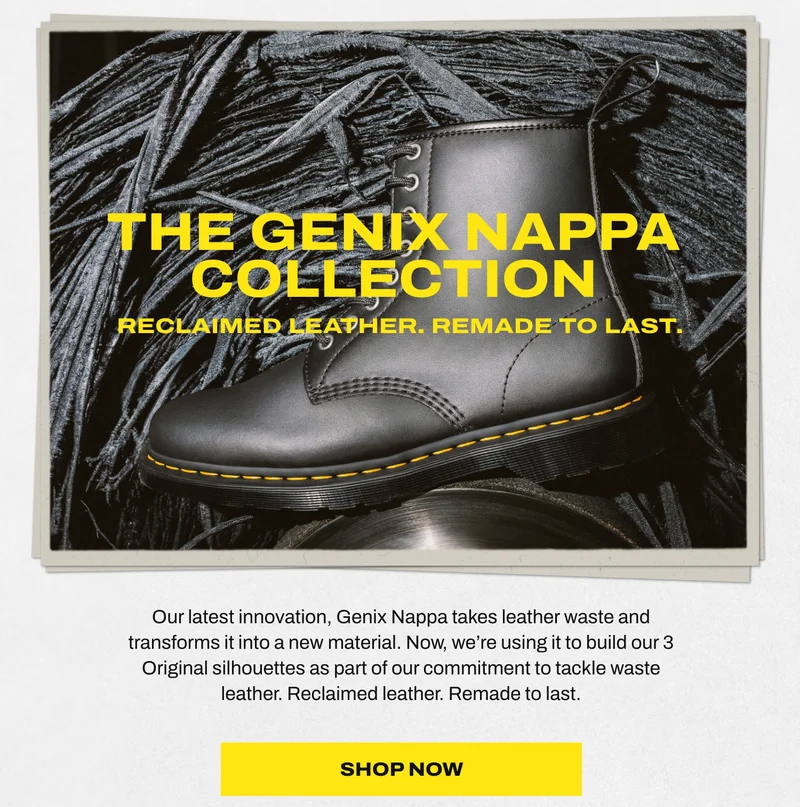 The new Genix Nappa collection | Shop Now