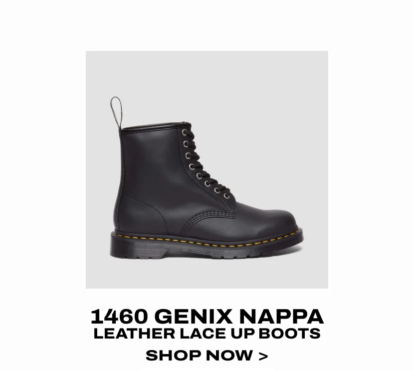 1460 Genix Nappa Leather Lace Up Boots