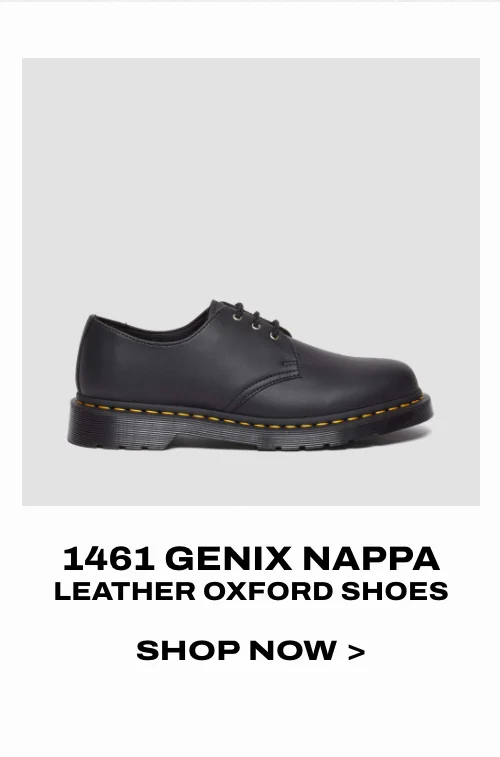 1461 Genix Nappa Leather Oxford Shoes