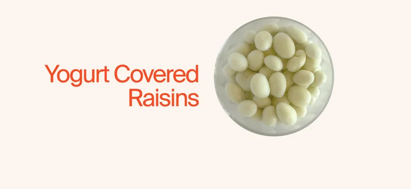 Yogurt raisins