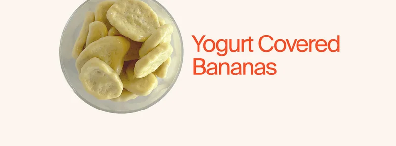 Yogurt Covered Bananas