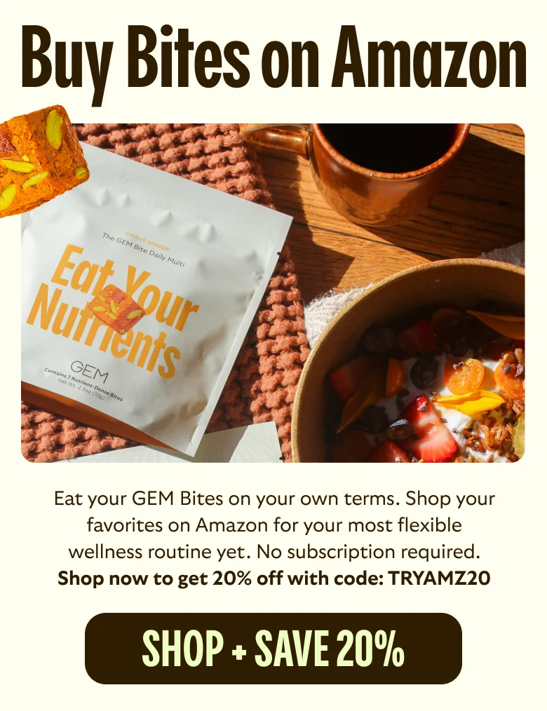 Buy Bites on Amazon