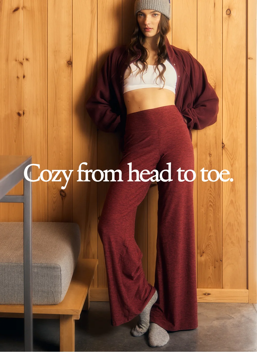 Cozy from head to toe.