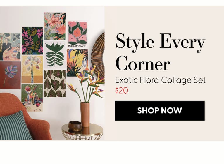 Exotic Flora - Limited Edition Collage Set