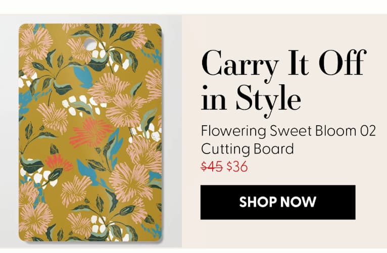 Flowering sweet bloom 02 Cutting Board