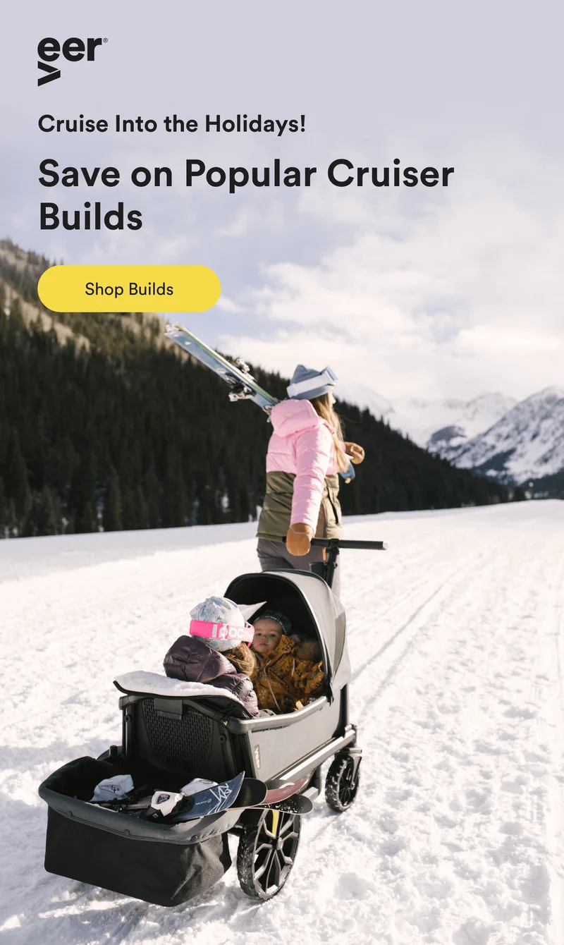 cruise into the holidays! - save on popular cruiser builds - shop builds