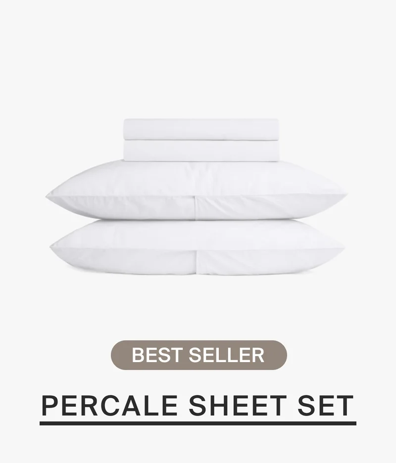 Percale sheet set