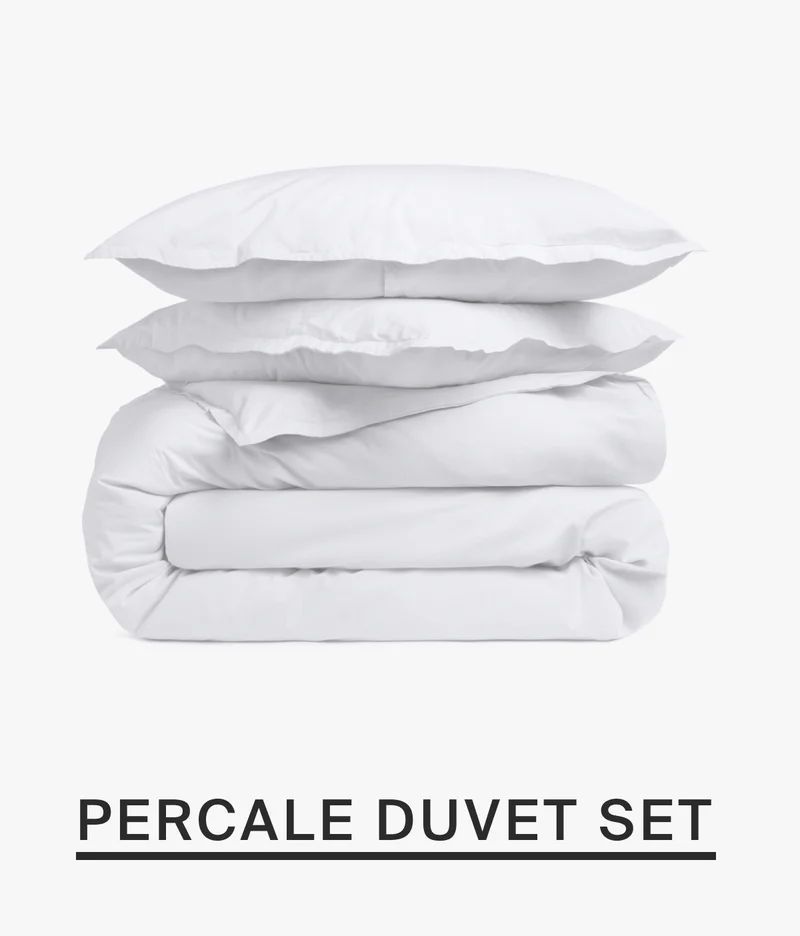 Percale Duvet Set