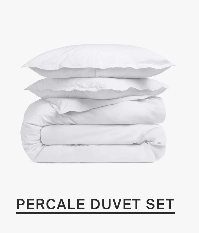 Percale Duvet Set