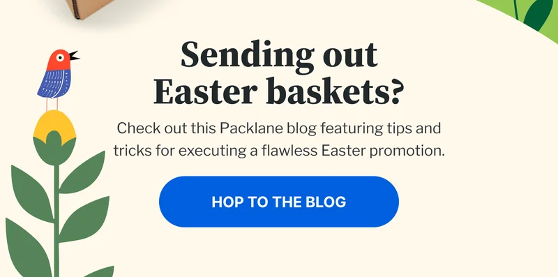 Sending out Easter baskets? | Hop to the blog