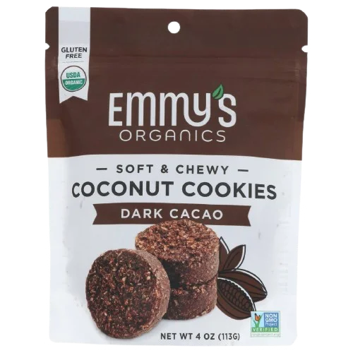 Image of Emmy's Organics Dark Cacao Coconut Cookie