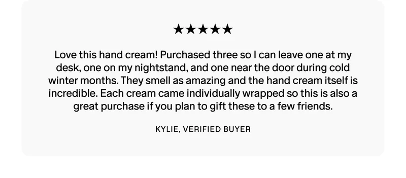 Customer Review