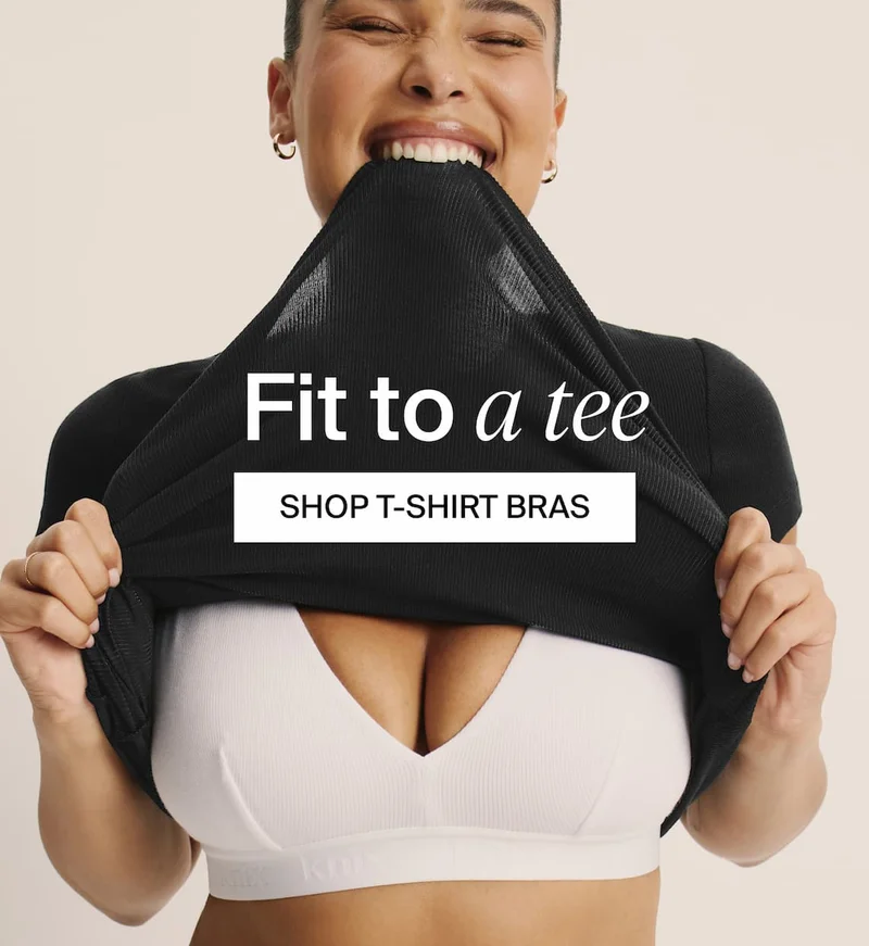 Fit to a tee. Shop t-shirt bras.