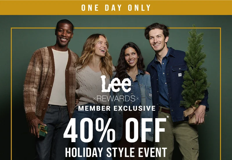 40% Off* Holiday Style Event