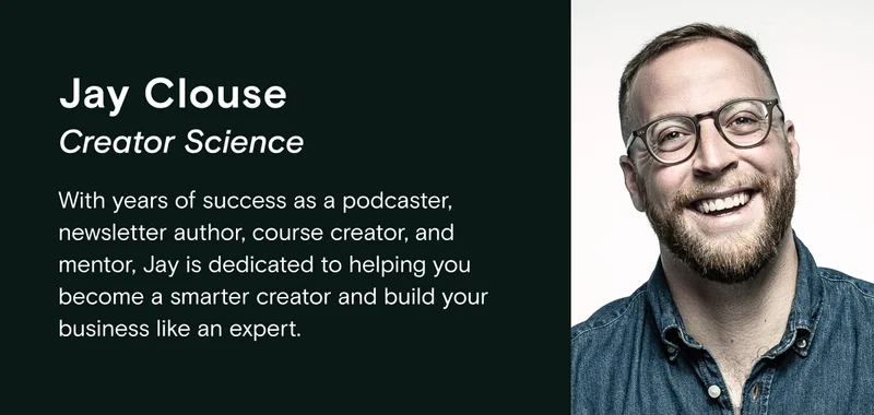 Jay Clouse - Creator Science