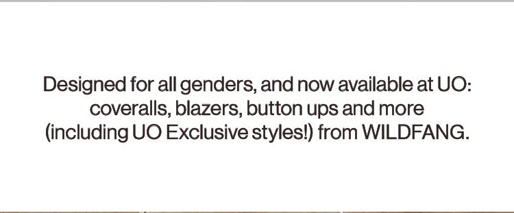 Designed for all genders, and now available at UO