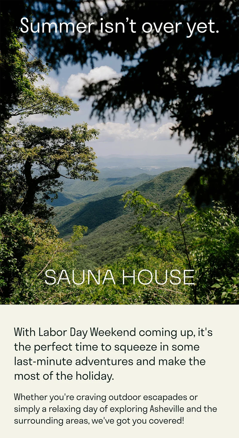 Summer isn't over yet. With Labor Day Weekend comin gup, it's the perfect time to squeeze in some last-minute adventures and make the most of the holiday.