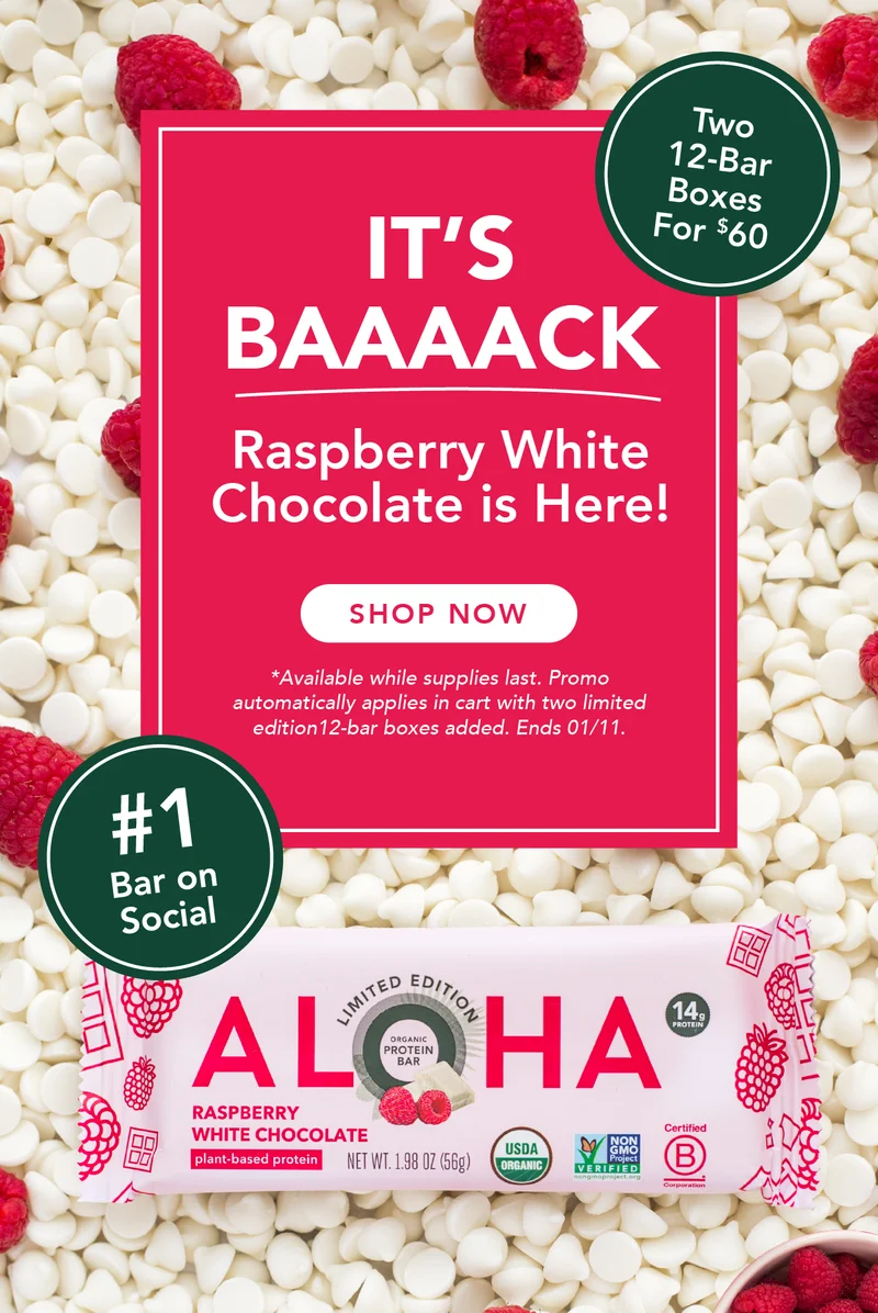 Raspberry White Chocolate Is Back!