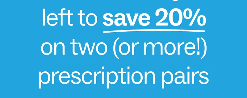left to save 20%