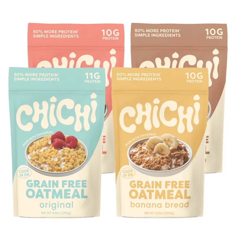 Image of ChiChi - ChickPea Hot Cereal Variety Pack