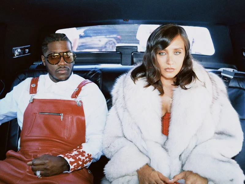 Lil Yachty and Jesse Jo Stark in Chrome Hearts