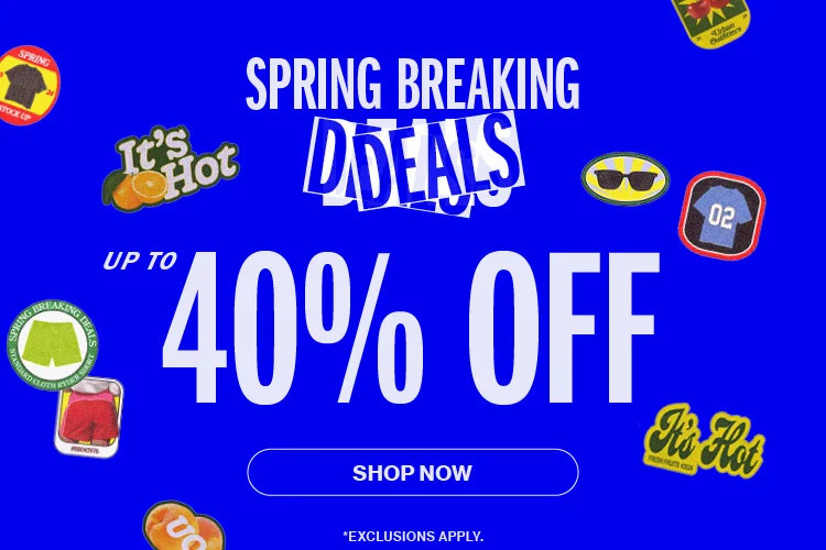 Up to 40% off | Shop Now