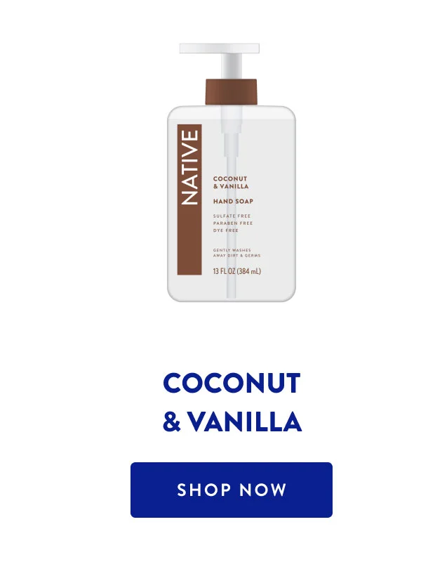 COCONUT & VANILLA SHOP NOW