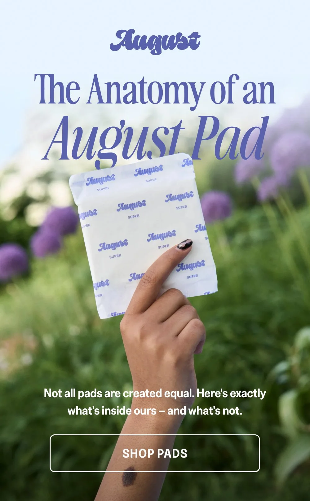 Not all pads are created equal. Here's exactly what's inside ours – and what's not. Shop Pads