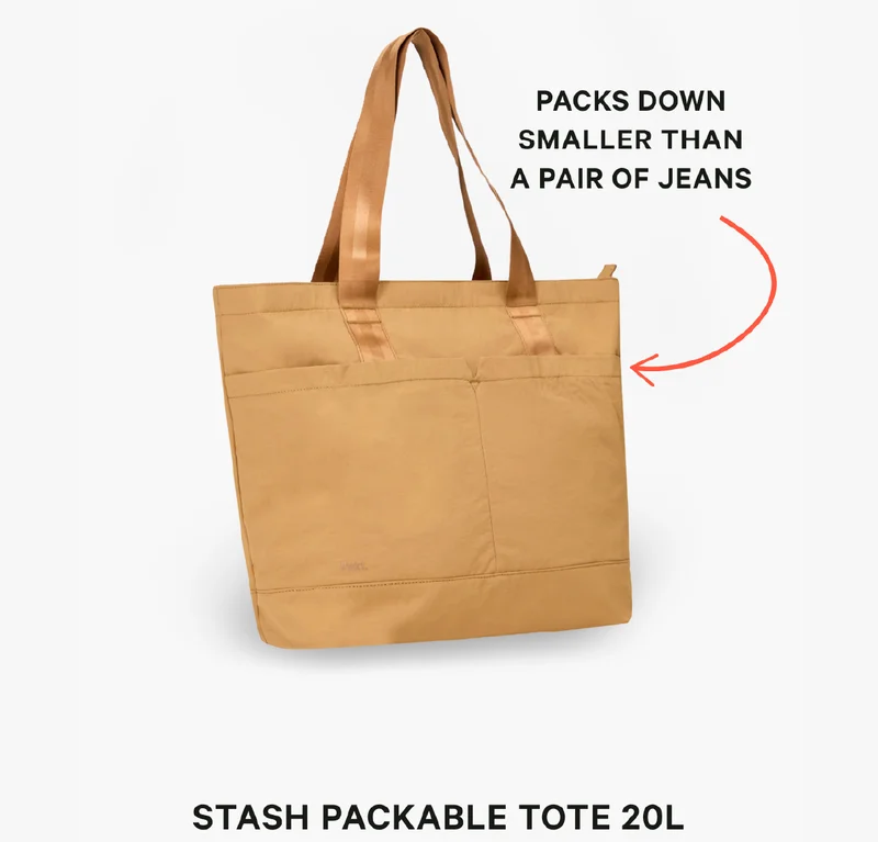 Stash Packable Tote