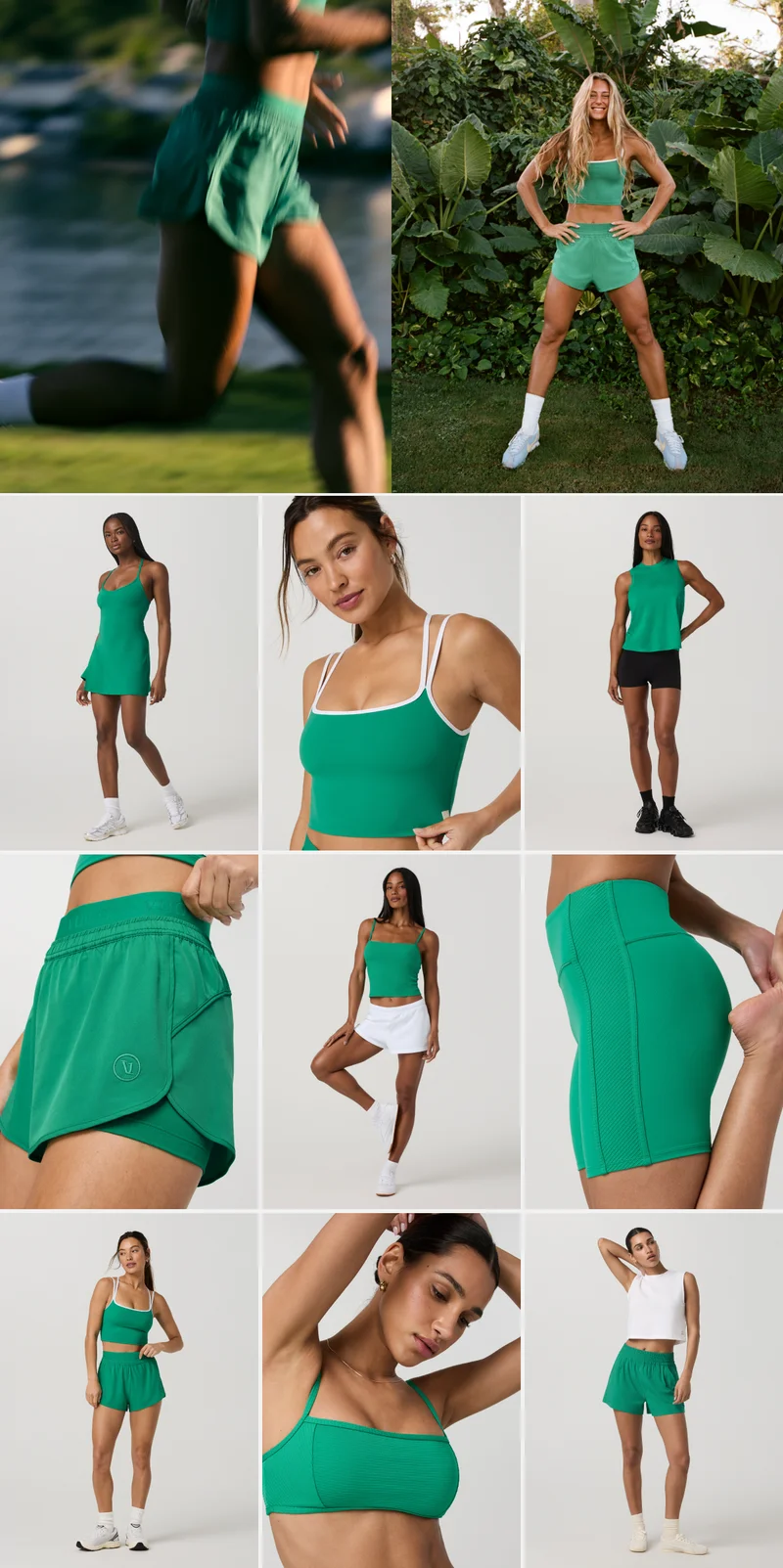 Add a pop of color to your workouts and rest days with best-selling styles in a new limited-edition jewel tone.