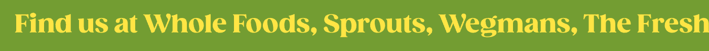 Now available at all sprouts location