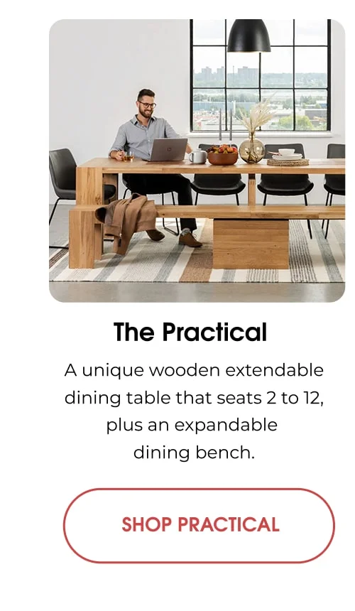 Create memorable meals with our extendable dining tables, perfect for any dining room.