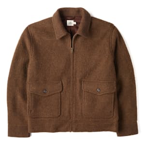 Boiled Wool Station Jacket