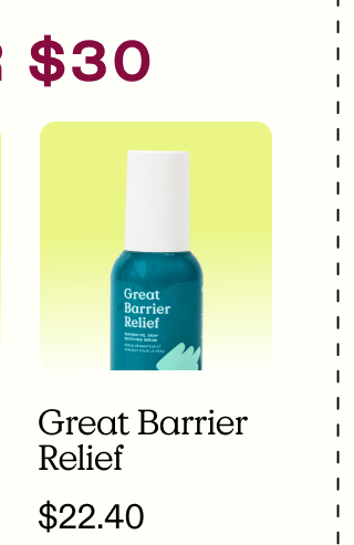 Under $30 - Great Barrier Relief for $22.40