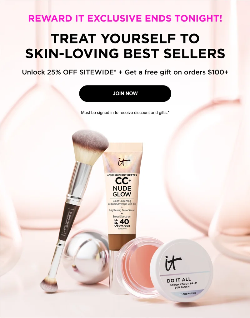REWARD IT EXCLUSIVE ENDS TONIGHT!