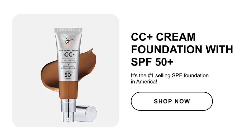 CC+ CREAM FOUNDATION WITH SPF 50+
