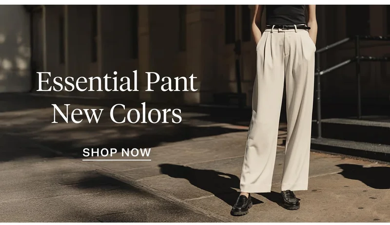 Essential Pant New Colors