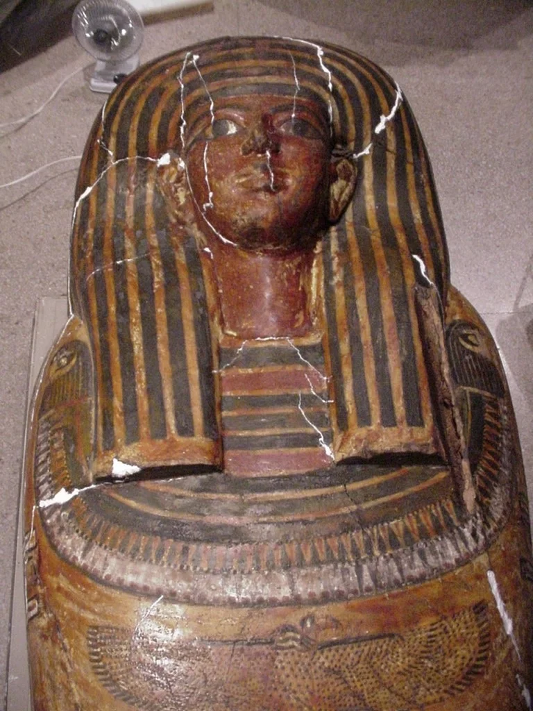 Anthropoid Coffin of the Servant of the Great Palace, Teti