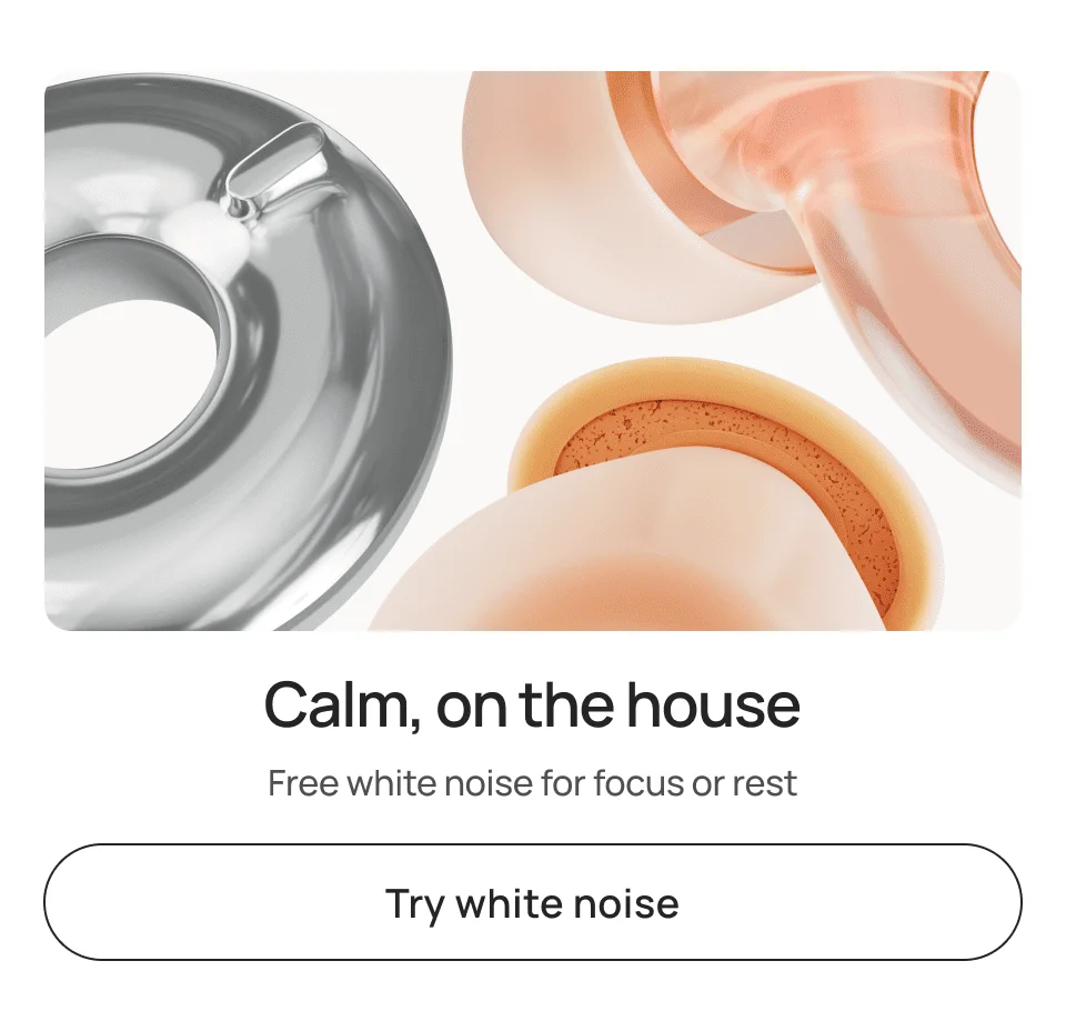 Calm on the house