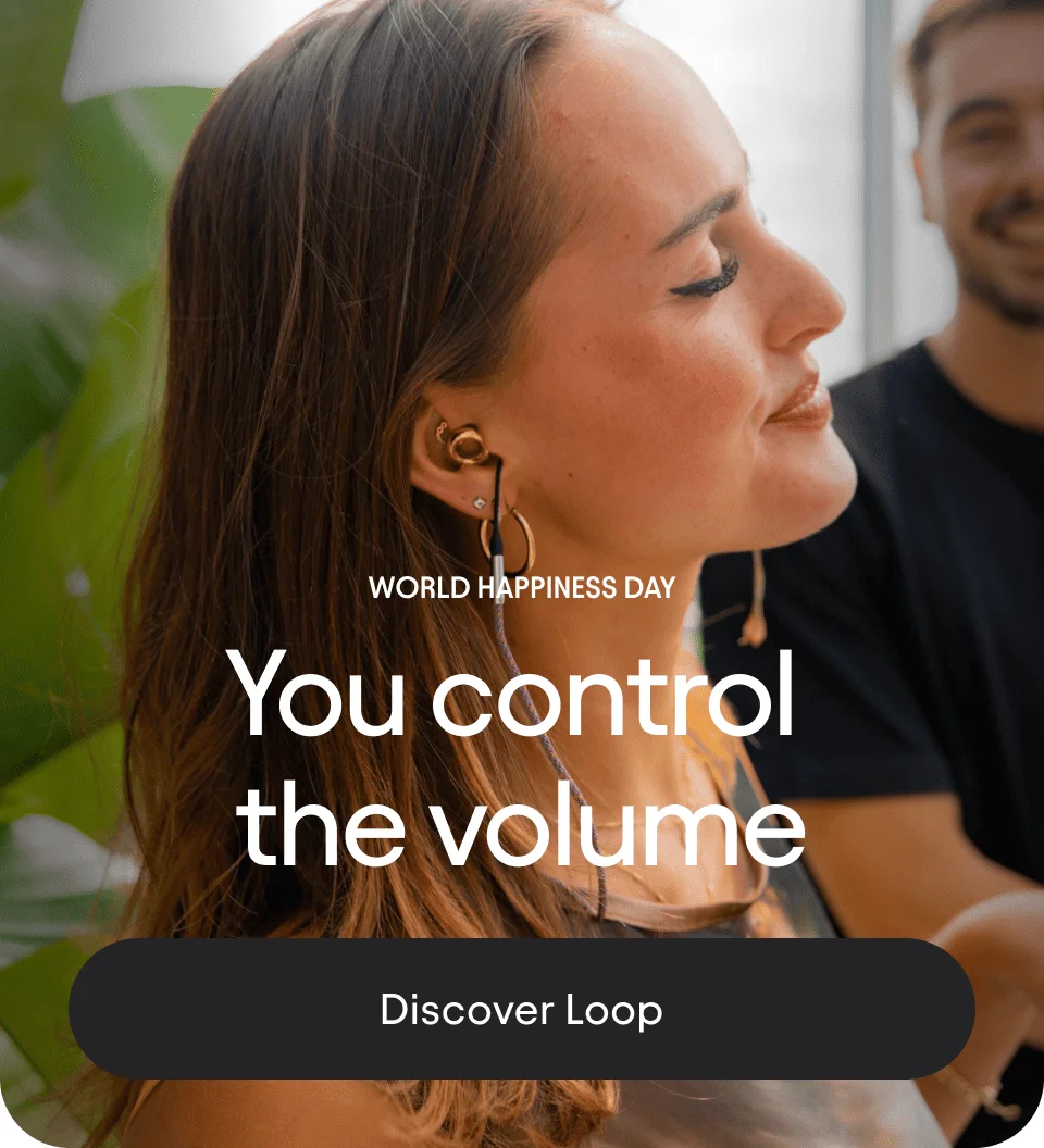 You control the volume