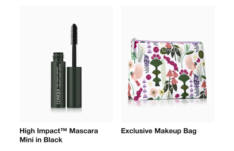 High Impact™ Mascara Mini in Black | Exclusive Makeup Bag